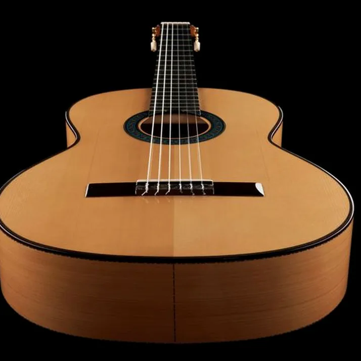 Amalio Burguet 1F Spruce Flamenco w/ Case