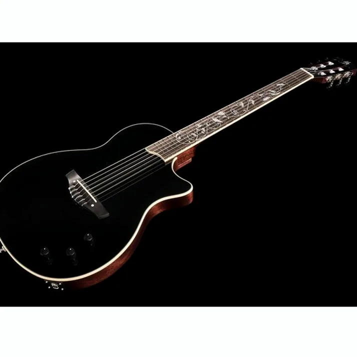 Harley Benton Nashville Nylon Plus BK w/Bag