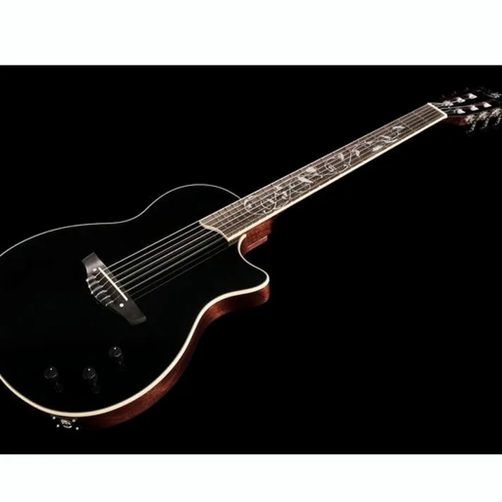 Harley Benton Nashville Nylon Plus BK w/Case