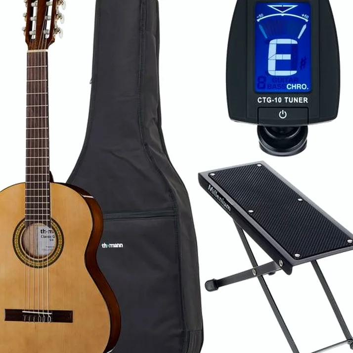 Thomann Classic Guitar 3/4 Left Bundle