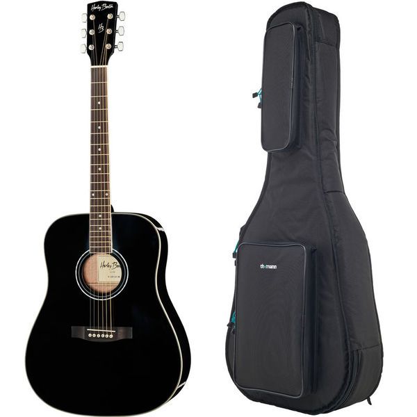 Harley Benton D-120LH BK w/Bag