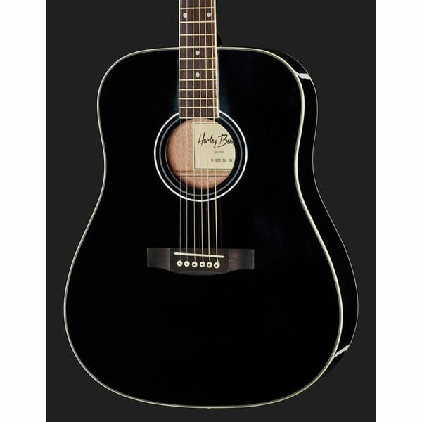 Harley Benton D-120LH BK w/Bag