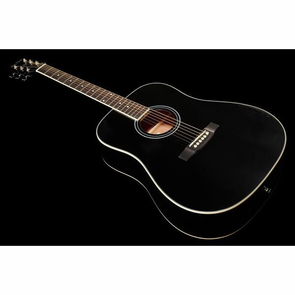 Harley Benton D-120LH BK w/Bag