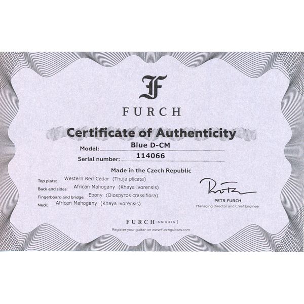 Furch Blue D-CM a