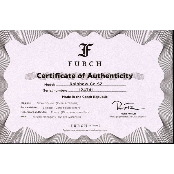 Furch Rainbow Gc-SZ 2024