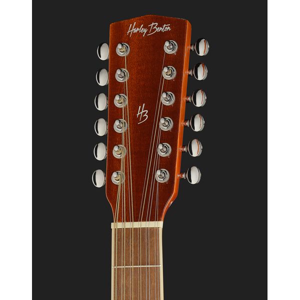 Harley Benton D-200CE-12NT w/Bag