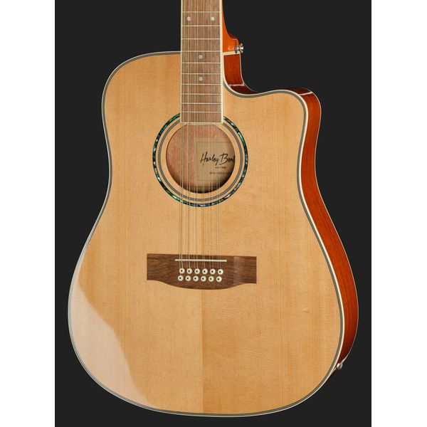 Harley Benton D-200CE-12NT w/Bag